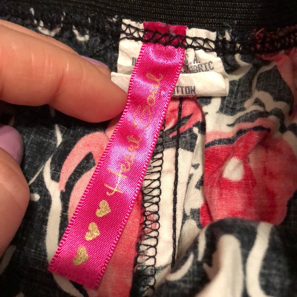 Flower Pattern Mini Skirt - Picture 3 of 4